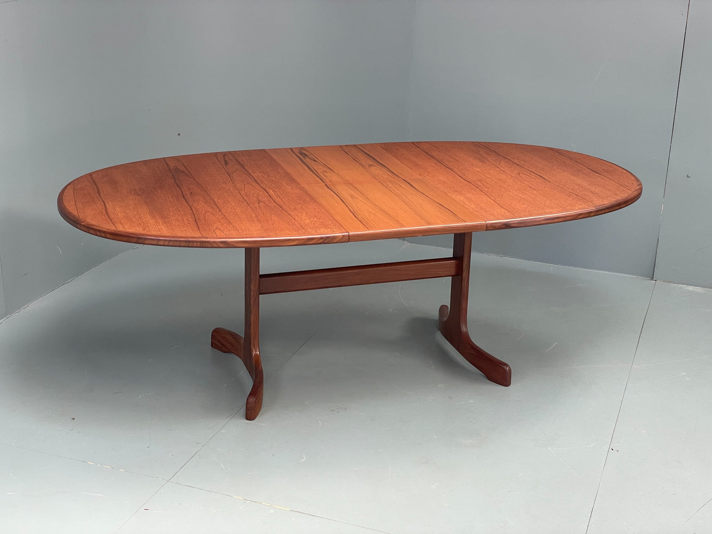 G Plan Dining Table Oval Teak Fresco Range 1960s Vintage Mid Century EB12514