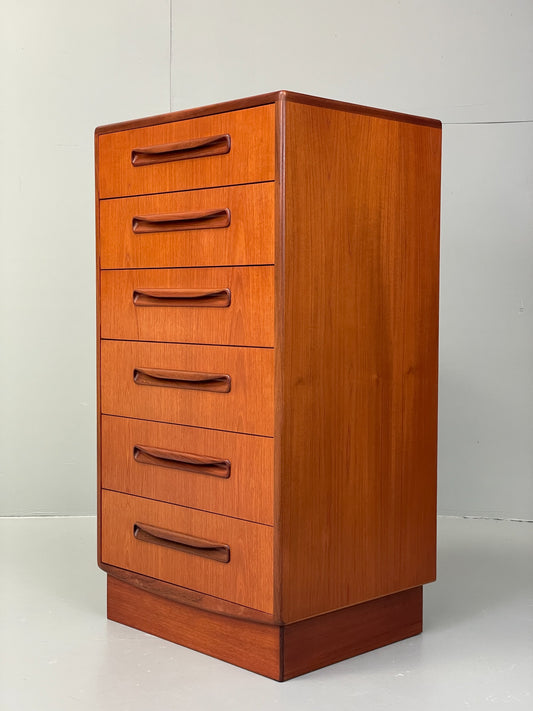 Vintage G Plan Drawers Teak Chest Of Drawers 1960s Fresco Range Retro EB12633