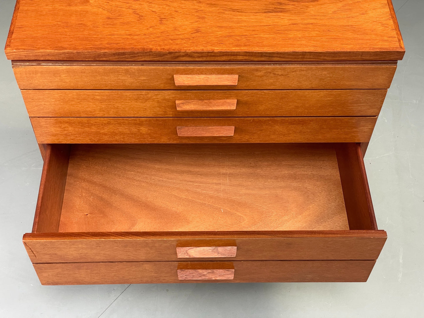 Vintage Chest Of Drawers Teak 1960s Danish Mid Century Bedroom Storage EB12608
