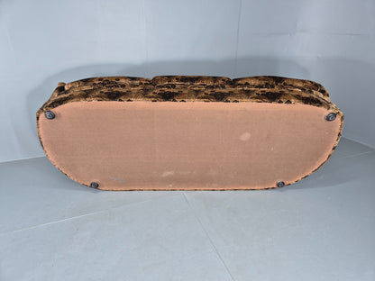 Vintage 1970s 3 Seater Englender Sofa Floral Browns Original Condition EB12272