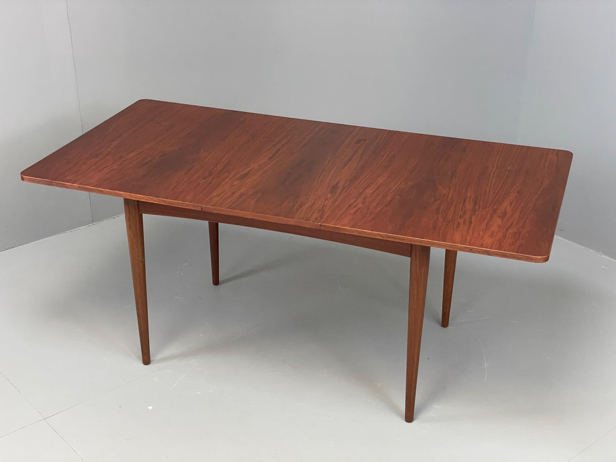 Vintage Walnut Dining Table Extending Mid Century 1960s Retro EB12960