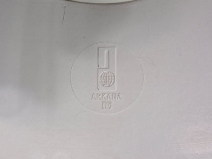 8 Maurice Burke Arkana 1960s Dining Chairs Plastic Alloy Swivel Retro EB11945
