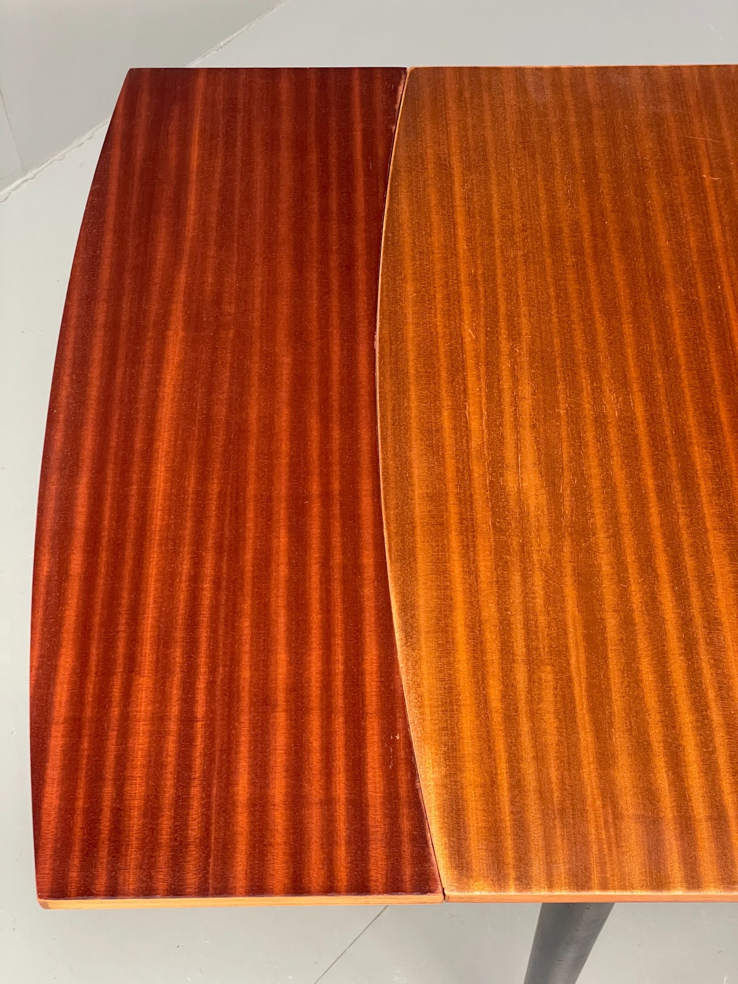 Vintage 1960s Dining Table And 4 Chairs Teak Black Gold Velour EB12085