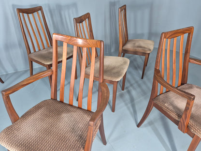 6 G Plan Teak Dining Chairs High Back Fresco Range  19070s Retro EB11611