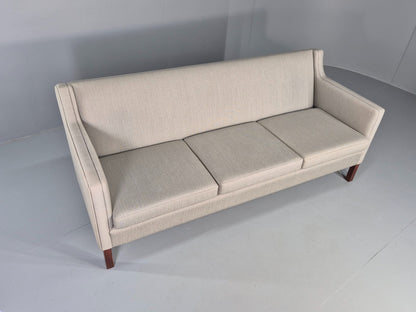 Vintage Danish 3 Seat Sofa 60s Mid Century Mogensen Style Original Retro EB12375