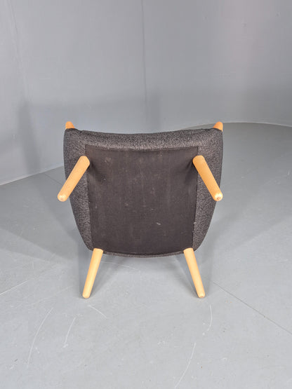 Vintage Mama Bear Matzform Lounge Chair Grey Beech Danish Modern Design EB12315