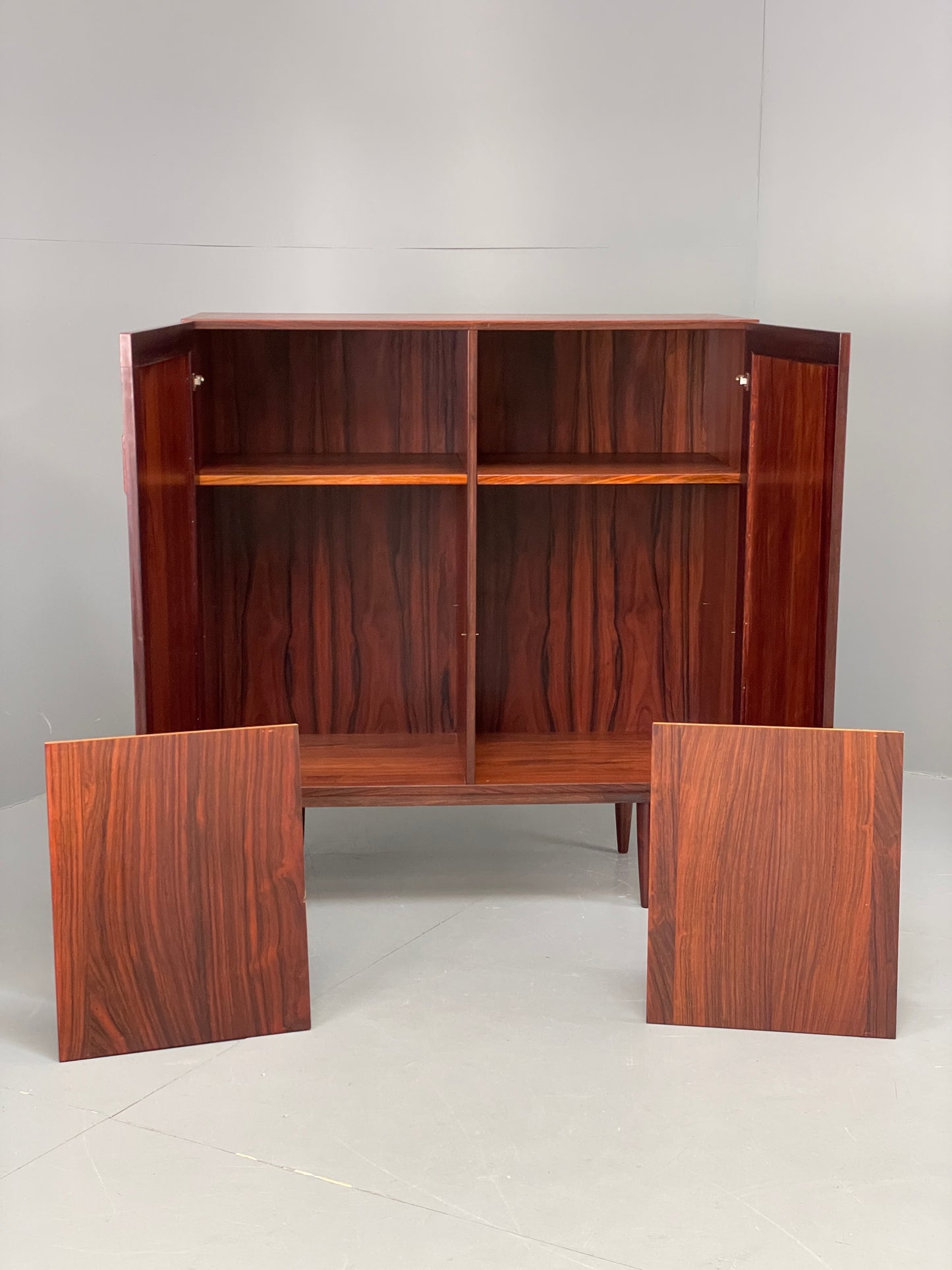 Vintage Danish Cabinet Bookcase 1970s Mid Century Retro EB12333