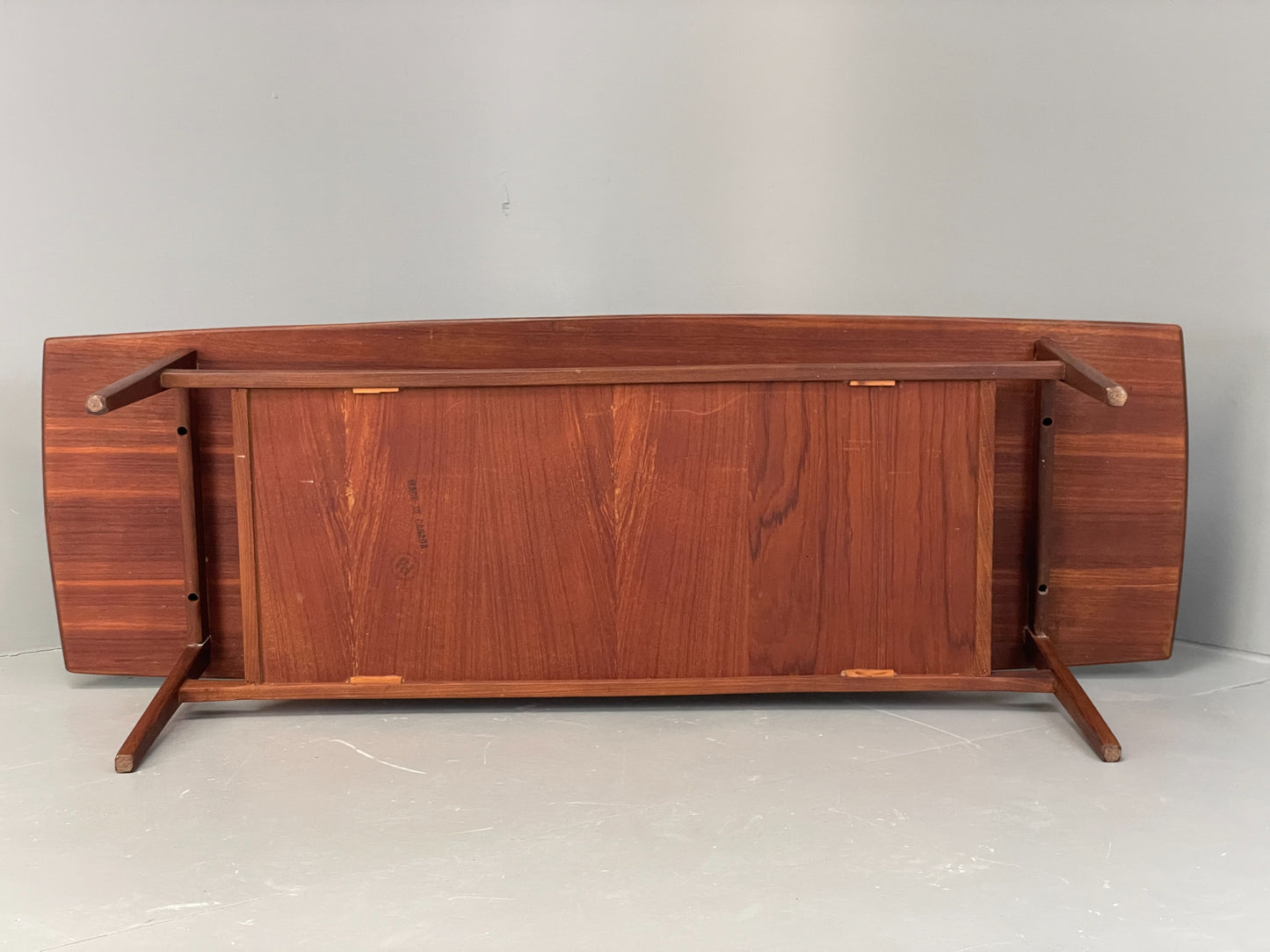 Vintage Coffee Table Teak 1960s By Punch Design Inc Canada Mid Century EB12630