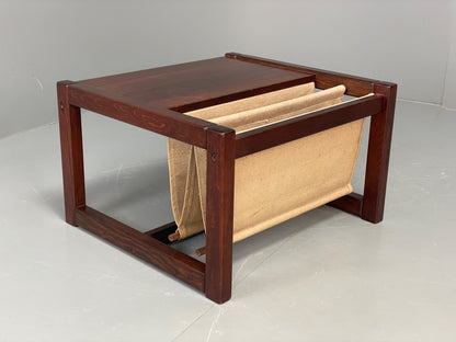 Vintage Ikea Safari Coffee Table By Karin Mobring 1970s Pine Linen EB12218