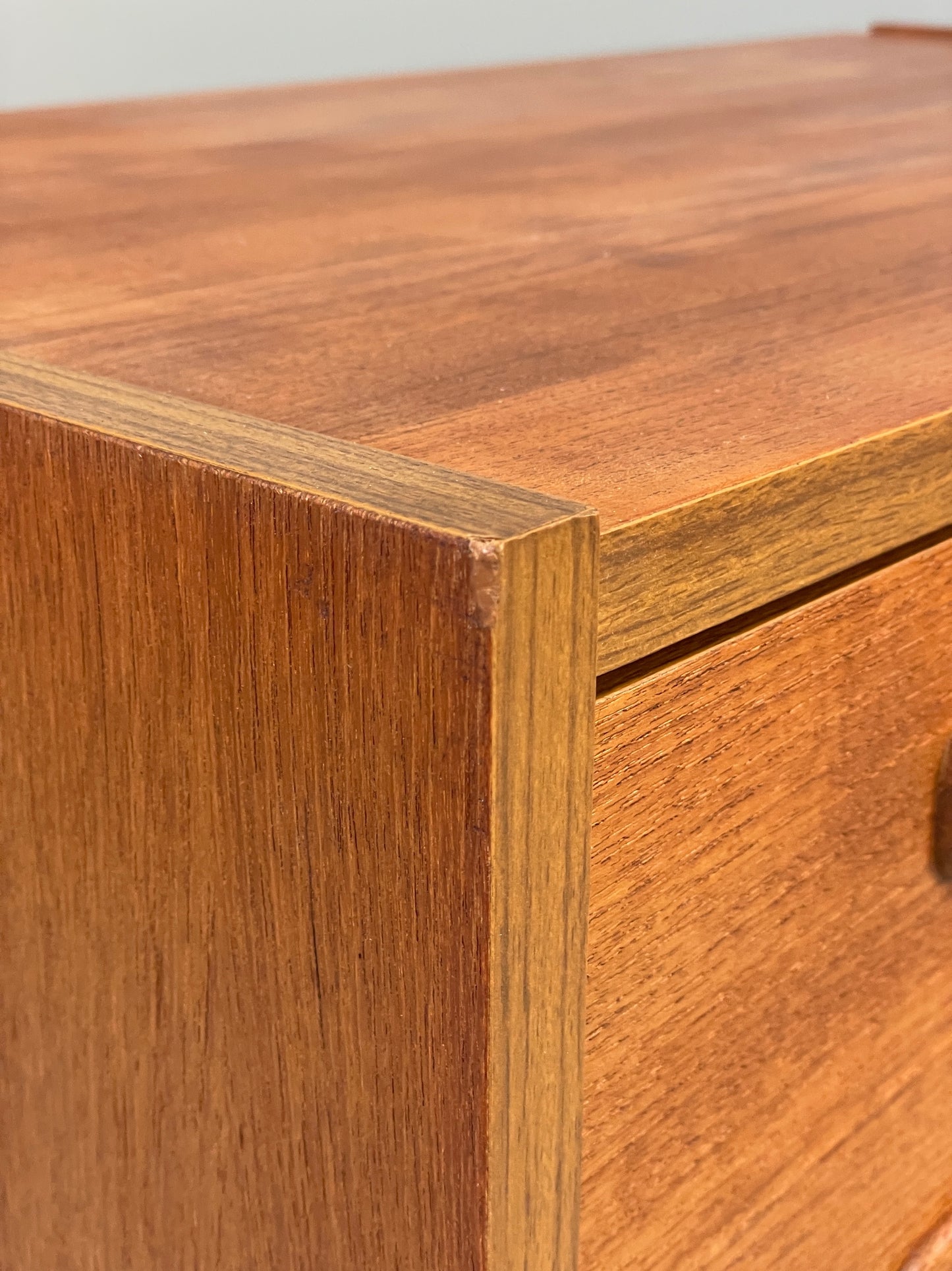 Vintage Teak Chest of Drawers Danish 1970s Retro Mid Century PS System EB12880