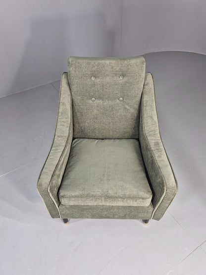 Vintage 1960s Mid Century Lounge Chair New Upholstery Retro Quality EB7919