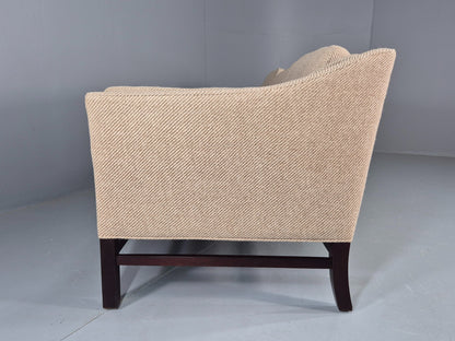 Vintage 3 Seater Sofa Danish Cream Wool Gunnar Grandt Retro MCM EB07792