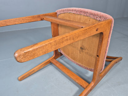 6 Vintage Teak Dining Chairs 1970s Retro D Scan Brand New Upholstery EB12160