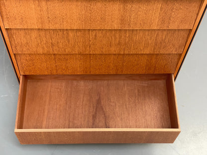 Vintage Chest Of Drawers Avalon Oak 1960s Mid Century Retro EB12198