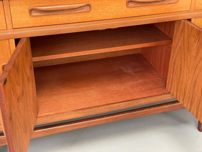 Vintage G Plan Sideboard Teak Fresco Mid Century Retro 1960s Shelving EB12895