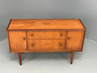 Vintage 1960s Teak Sideboard By Homeworthy Retro Drawers Mid Century EB12508