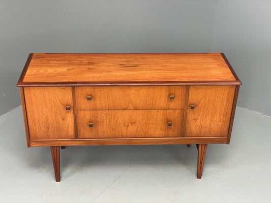 Vintage 1960s Teak Sideboard By Homeworthy Retro Drawers Mid Century EB12508