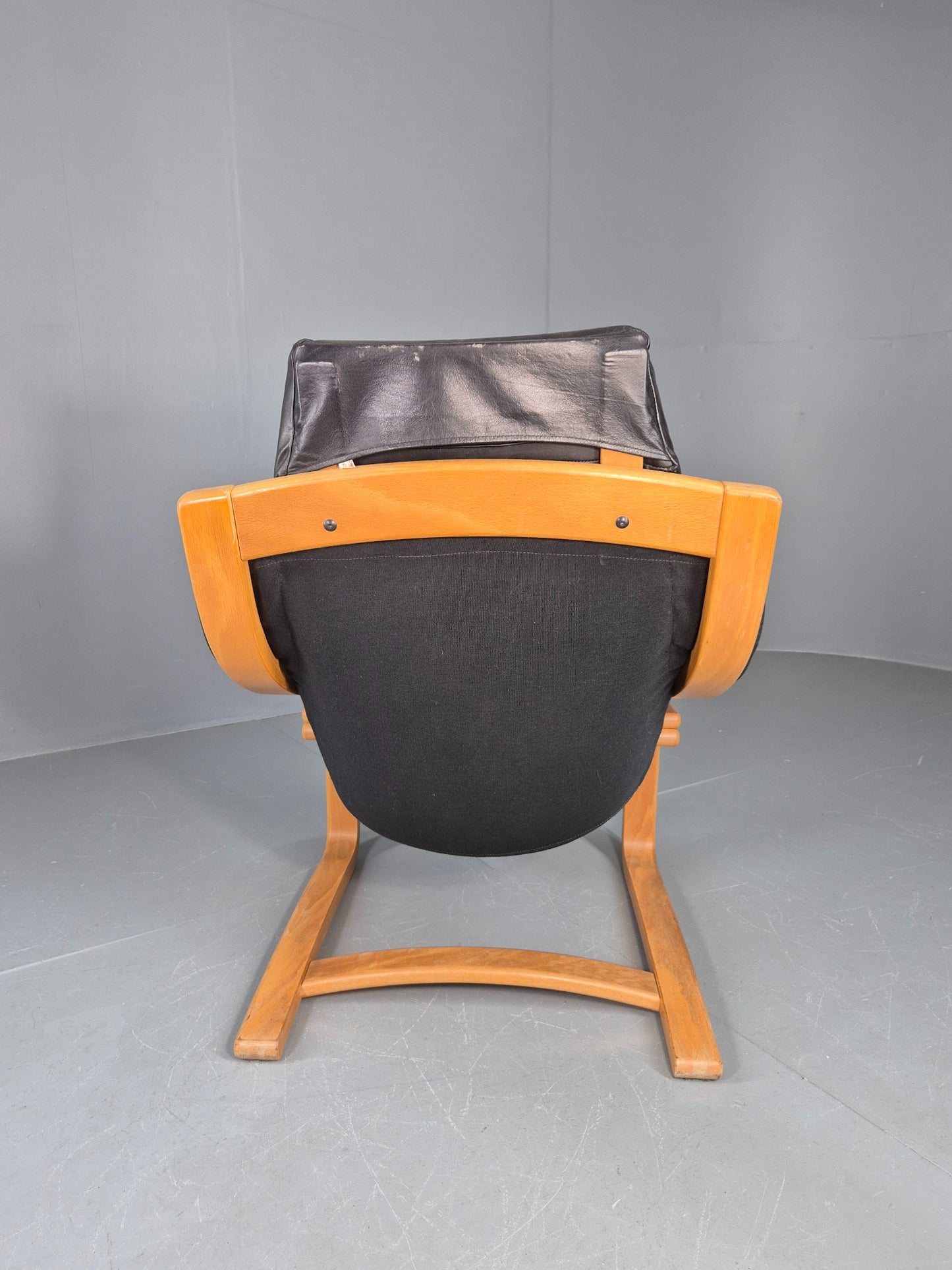 Vintage Danish Lounge Chair Skippers Apollo Mid Century 1970s Retro EB12124