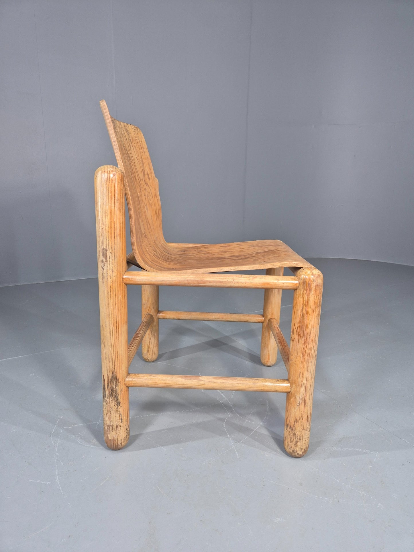 Vintage Brutalist Getama Chair Friis and Nielsen design 1970s Retro Eb12546