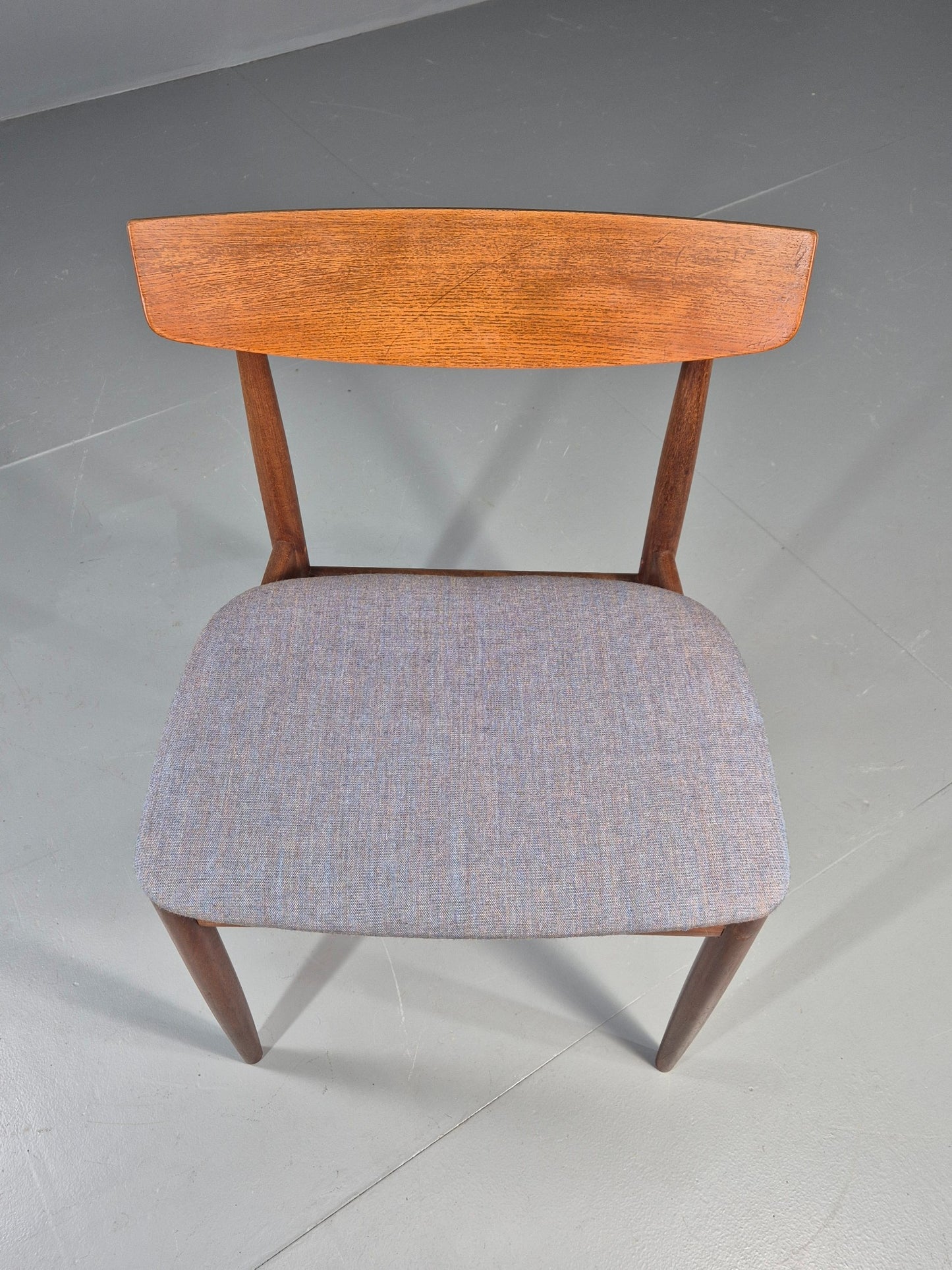 Vintage G plan Danish Design Lounge Chair Teak Frame 1960s New Seat MCM EB11891