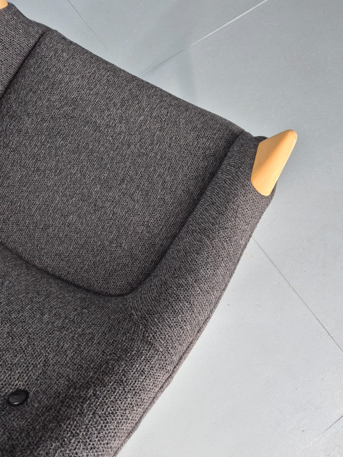 Vintage Mama Bear Matzform Lounge Chair Grey Beech Danish Modern Design EB12316
