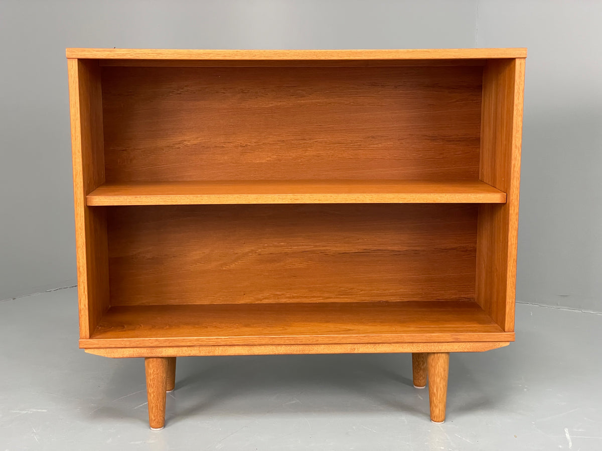 Vintage Tapley Teak Bookcase 1970s Adjustable Shelving Retro Compact EB13148