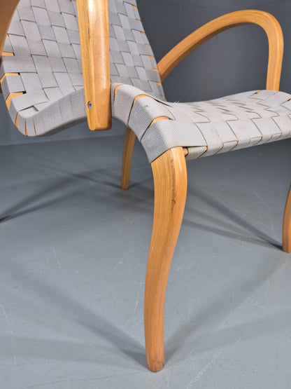 Vintage Finnish Harlekiini Bentwood Chair for Asko Pakkanen Design EB12233