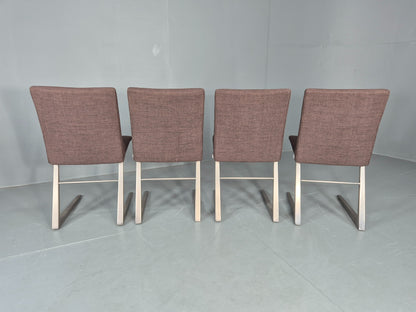 4 Vintage BoConcept Dining Chairs Mariposa Cast Alloy Frame EB12908 MDIN
