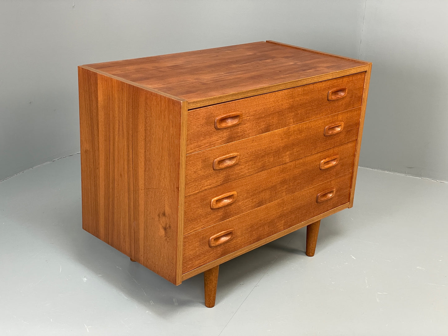 Vintage Teak Chest of Drawers Danish 1970s Retro Mid Century PS System EB12880