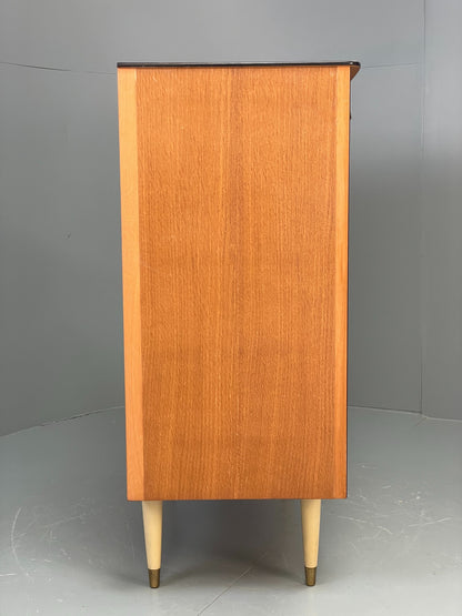 Vintage Chest Of Drawers Avalon Oak 1960s Mid Century Retro EB12198