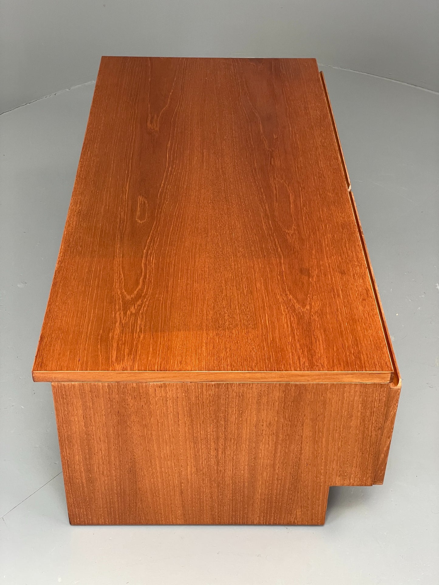 Vintage Teak Sideboard Unit Chest of Drawers By Beaver & Tapley 1980s Retro EB12825