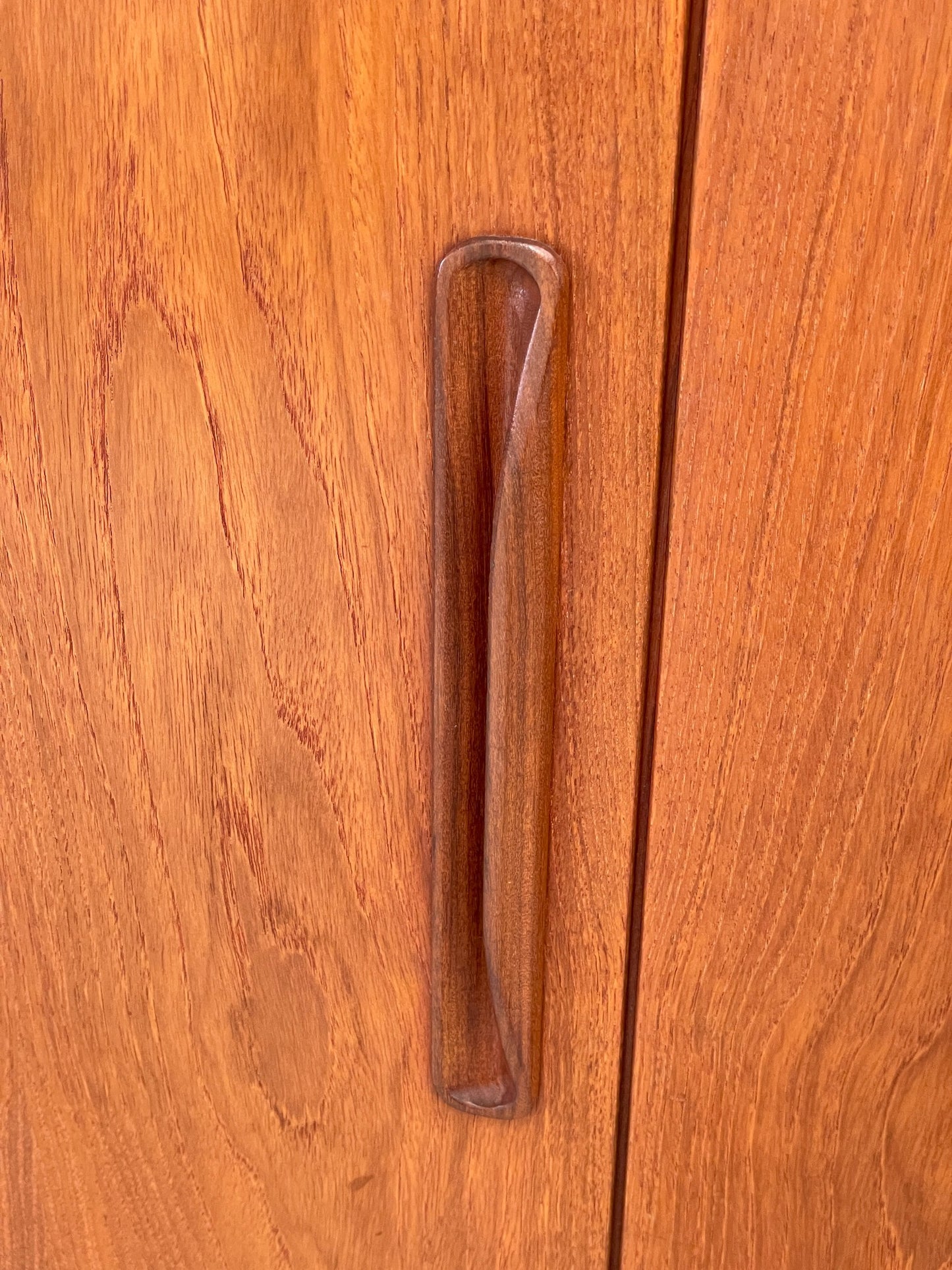 Vintage G-Plan Teak Wardrobe Triple Wide Clothes Rail Mid Century EB12205