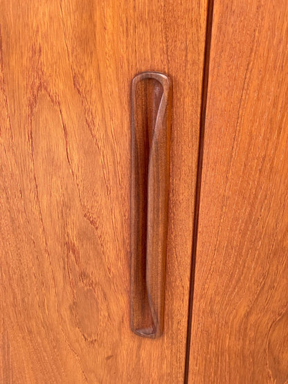 Vintage G-Plan Teak Wardrobe Triple Wide Clothes Rail Mid Century EB12205