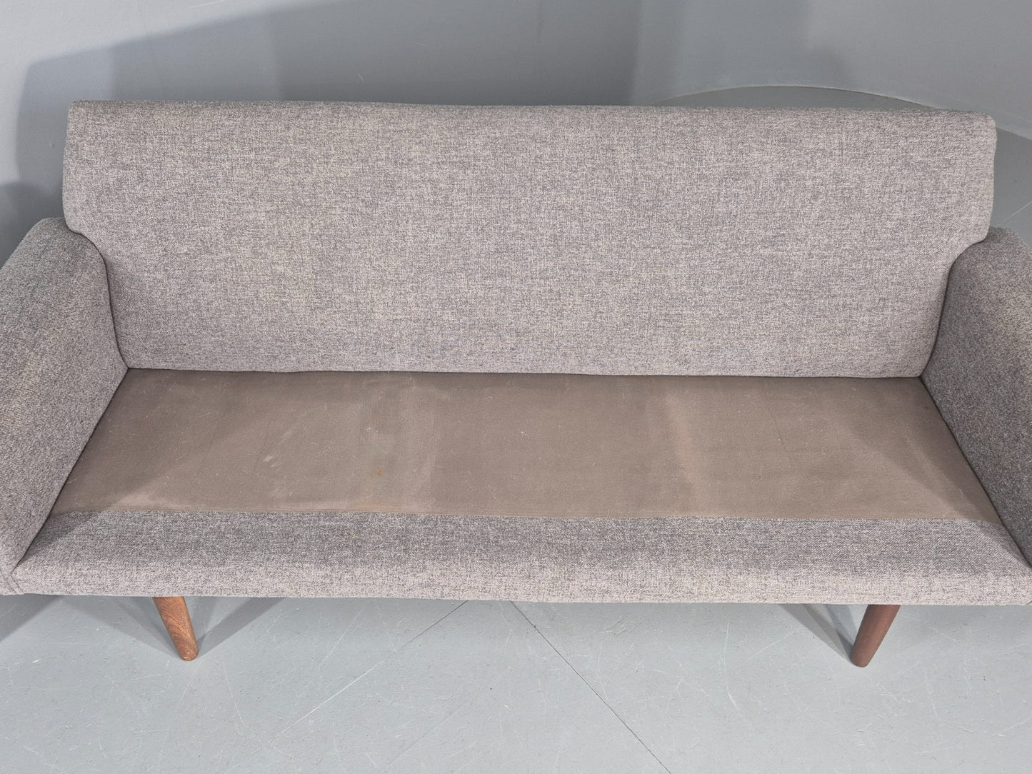 Vintage 3 Seater Sofa Mid Century Danish 1960s Retro Reupholstered EB12170