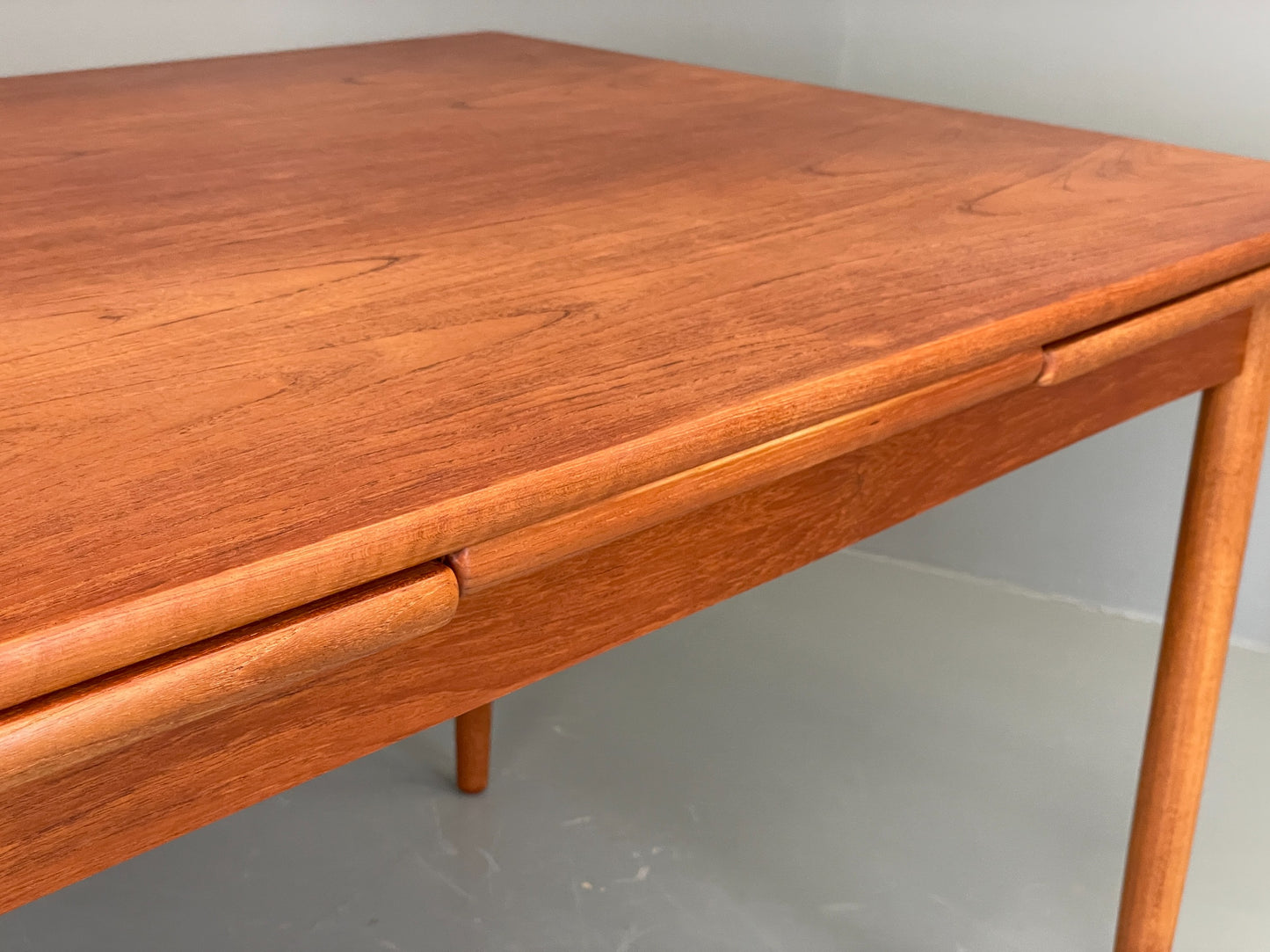 Vintage Extending Dining Table Rectangular Teak Danish 1960s Retro EB12202