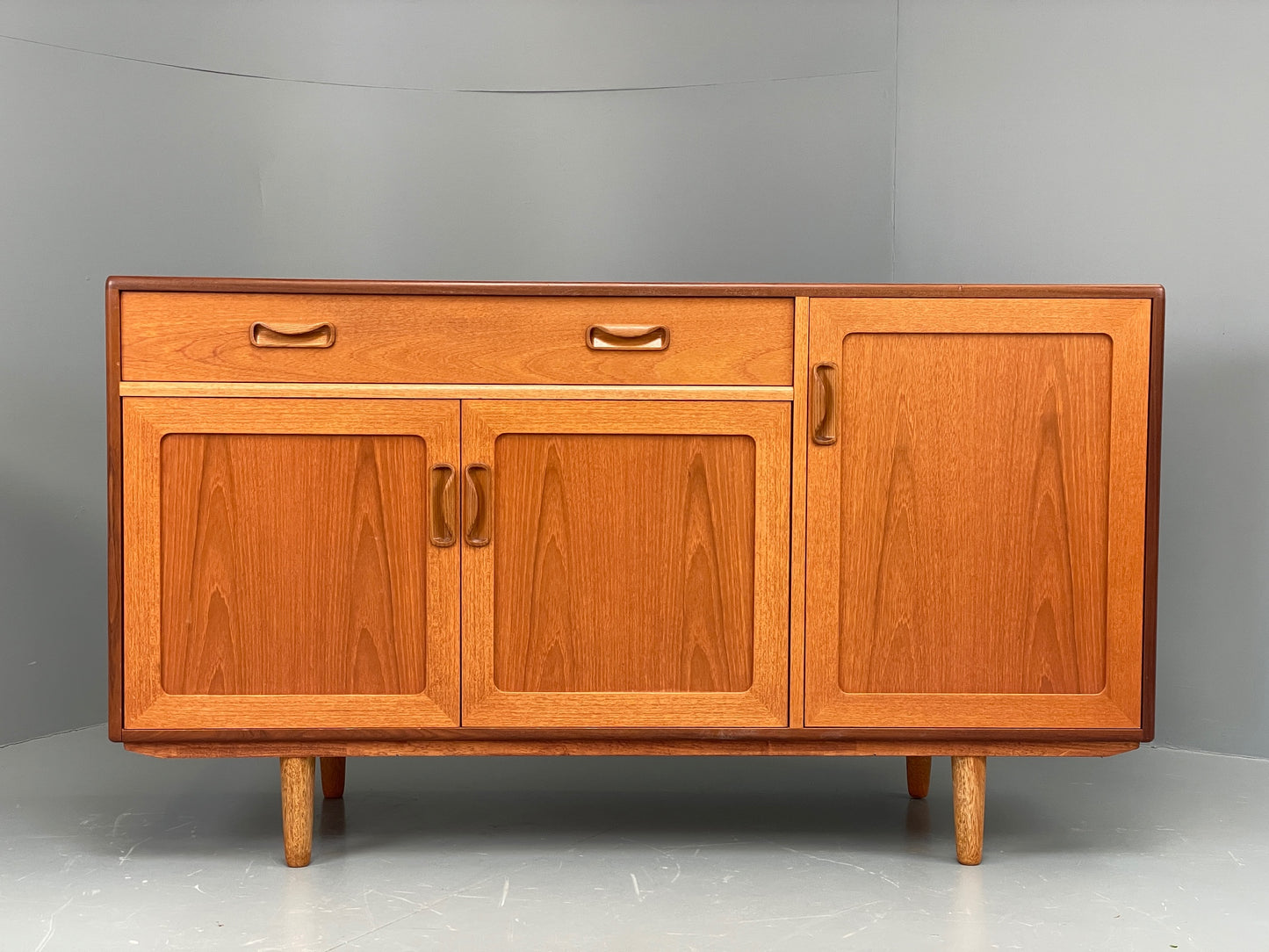 Vintage G Plan Sideboard Teak Fresco Range 1970s Retro Shelving EB11875