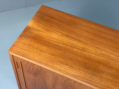Vintage Hundevad Teak Sideboard Cabinet Danish Mid Century 1960s Shelves EB13103