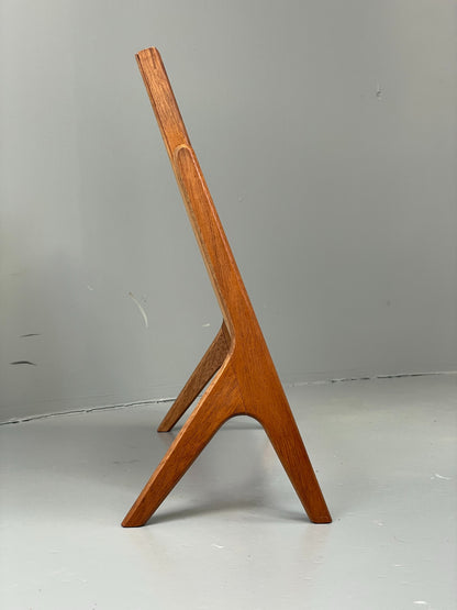 Vintage Mirror Vanity 1950s Mid Century Tilting Mahogany Retro EB12614