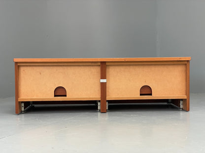 Vintage Teak Sideboard Unit Chest of Drawers By Beaver & Tapley 1980s Retro EB12825