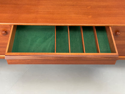 Vintage Teak Sideboard 1960s A Younger Model Da Silva Mid Century Drawer EB13116