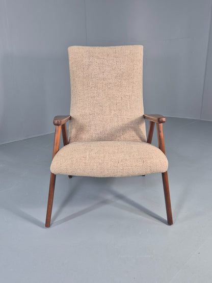 Vintage Teak Arm Chair Danish Design 1960s Retro Mid Century EB12490