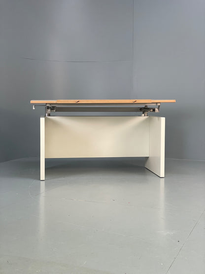 Vintage Hülsta Drawing Desk Architect Height Adjustable Tilting Retro EB12282
