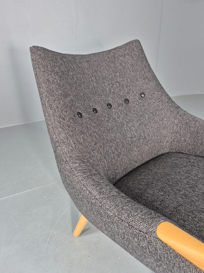 Vintage Mama Bear Matzform Lounge Chair Grey Beech Danish Modern Design EB12317