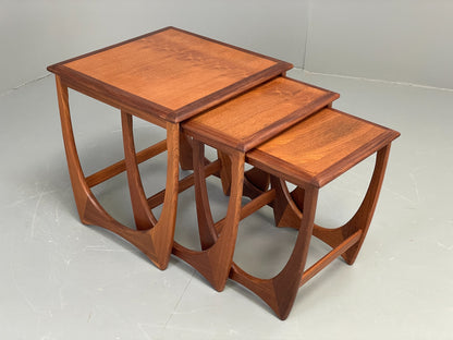 Vintage Teak Nesting Tables G Plan Astro 1960s Retro Mid Century Side Tables EB12062