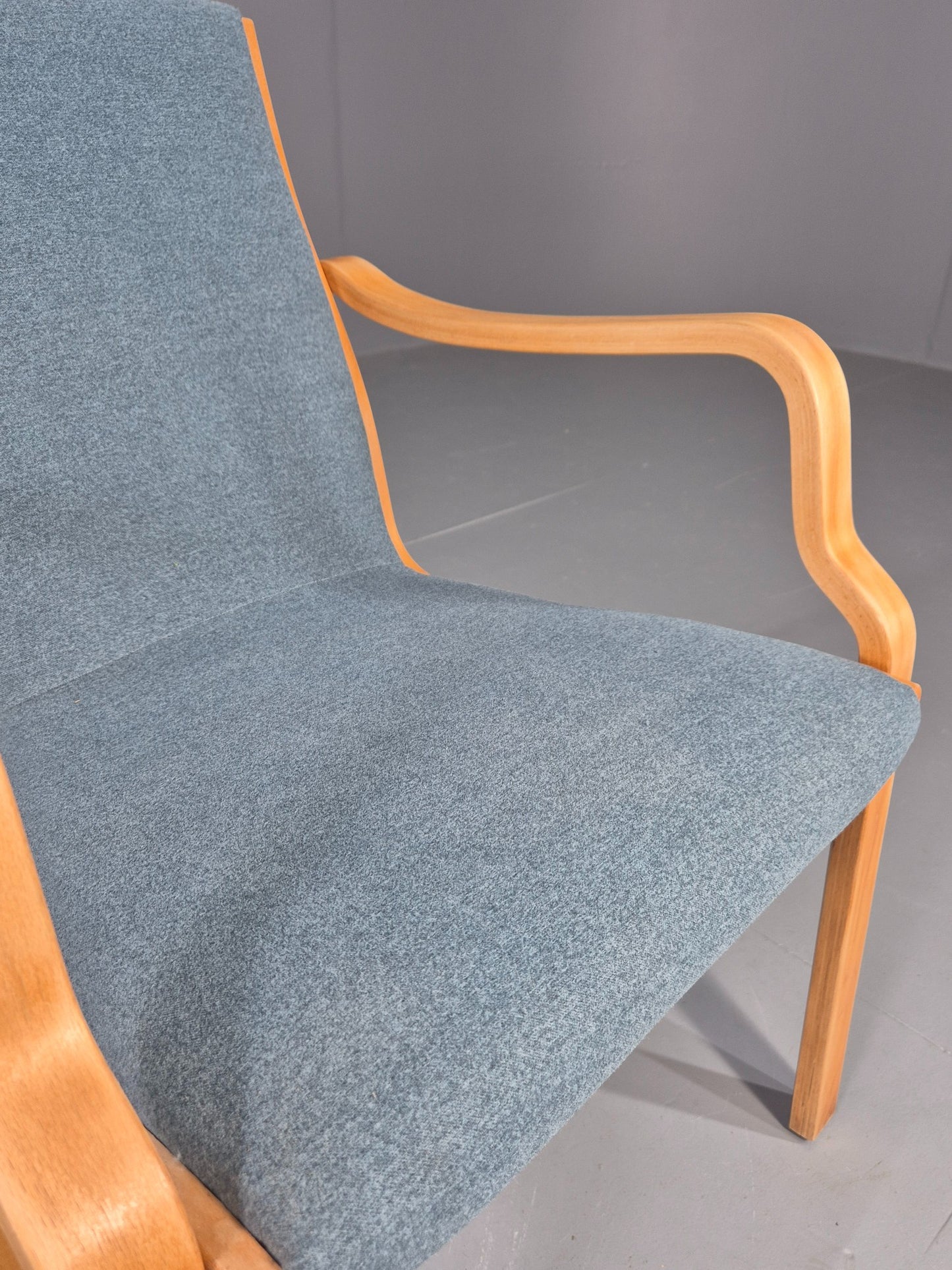 Vintage Danish Bentwood Chair Farstrup Mid Century New Upholstery Retro EB12008