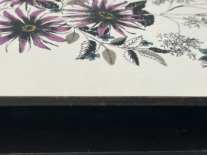 Vintage Habitat Coffee Table 1960s John Piper Design Floral Retro EB12083