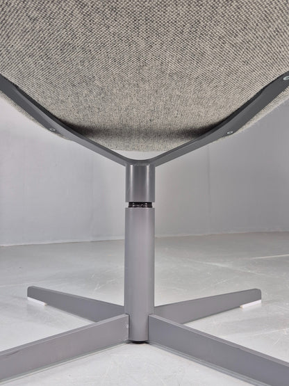 Vintage Swivel Tub Chair Hitch Mylius Modern Design Retro Cream EB12844