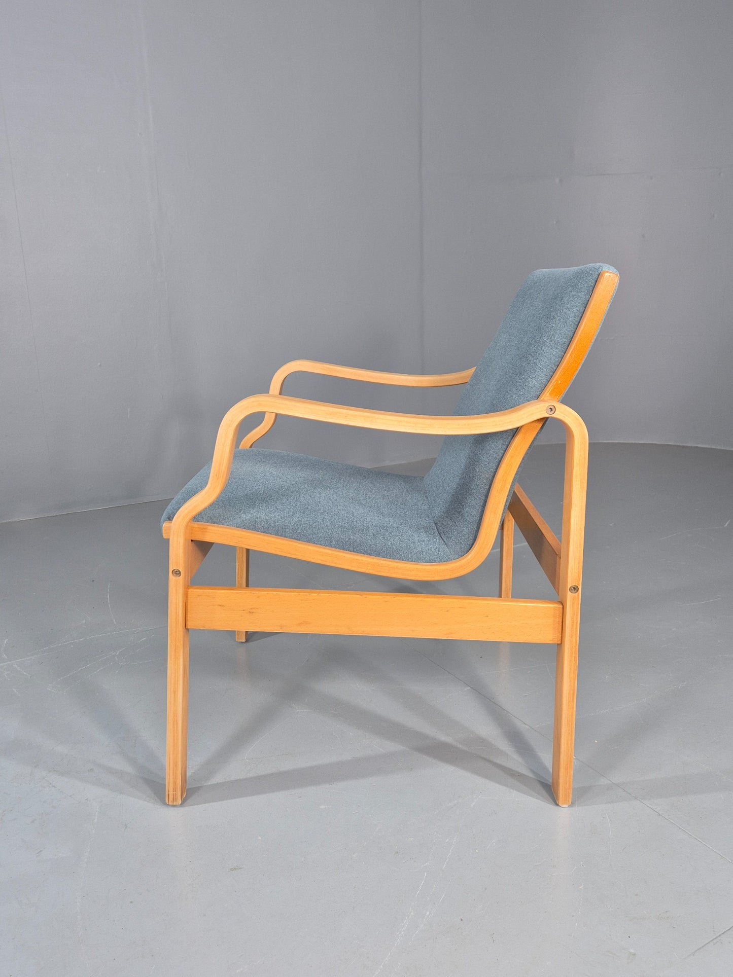 Vintage Danish Bentwood Chair Farstrup Mid Century New Upholstery Retro EB12008
