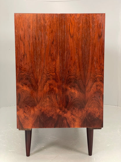 Vintage 1960s Compact Sideboard Cabinet Danish Mid Century Storage EB12341