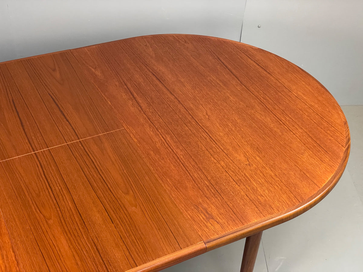 Vintage G Plan Dining Table Oval Teak Fresco Range 1960s EB13146